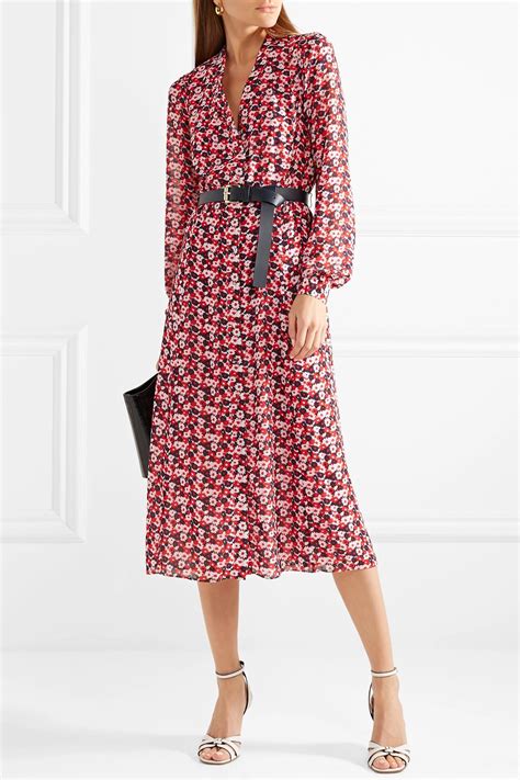 michael kors floral kleid mint|Michael Kors.